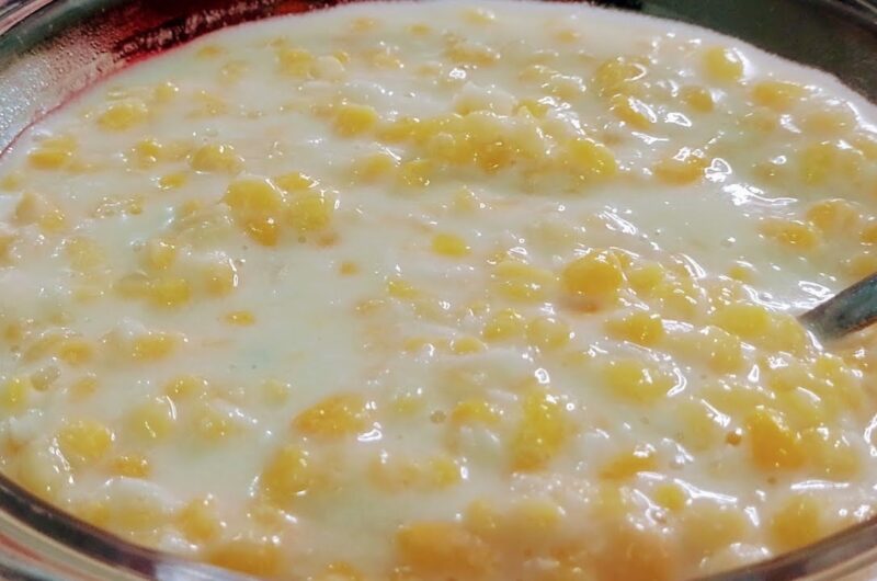 Como fazer Canjica Amarela cremosa e fácil