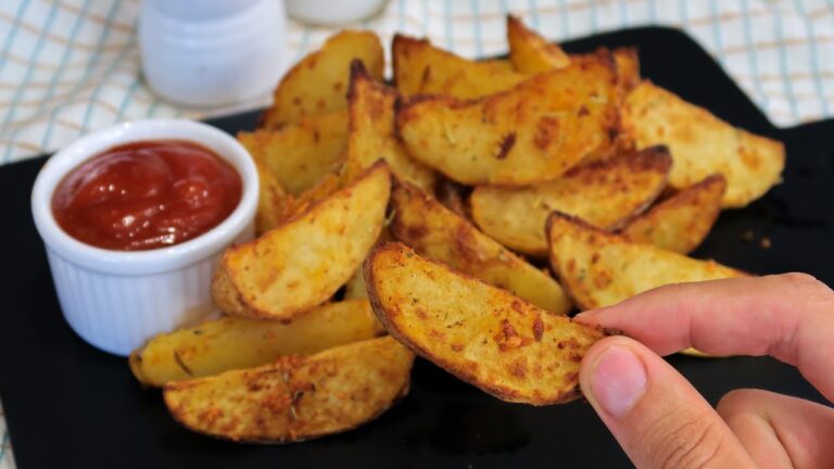 Receita de Batata Rustica na Airfryer passo a passo