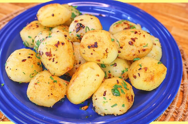 Receita de Batata Salteada, rápida, prática e deliciosa