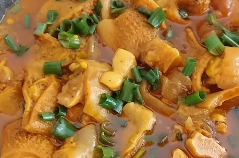 Como fazer e limpar buchada de boi