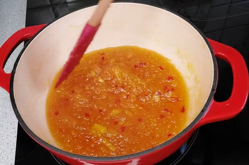 Receita de Geleia de Abacaxi com Pimenta