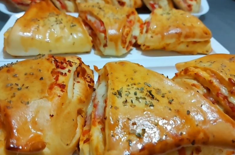 Receita de pão de pizza fácil