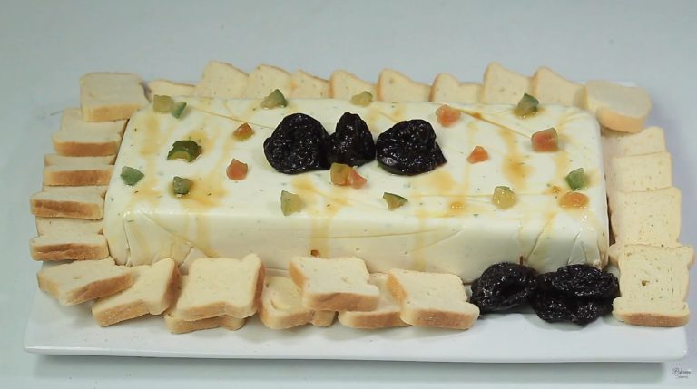 Receita de Terrine de Queijo Simples