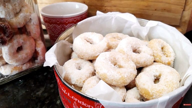 Receita de rosquinha de pinga da vo