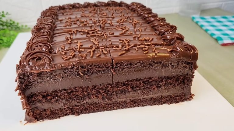 Receita de Bolo de Brigadeiro