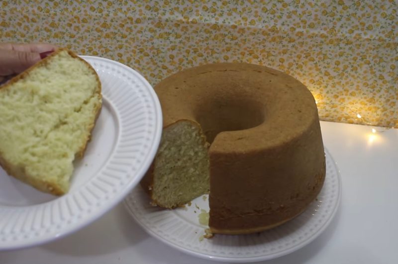Receita de Bolo de Leite de Coco de Liquidificador