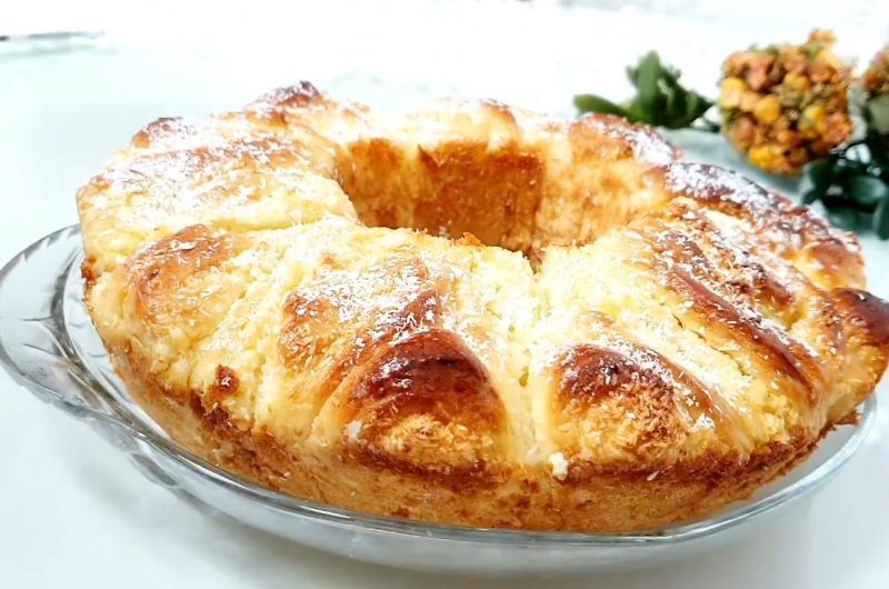 Como fazer Rosca de coco passo a passo