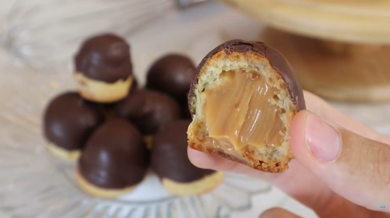 Como fazer carolinas recheadas com doce de leite