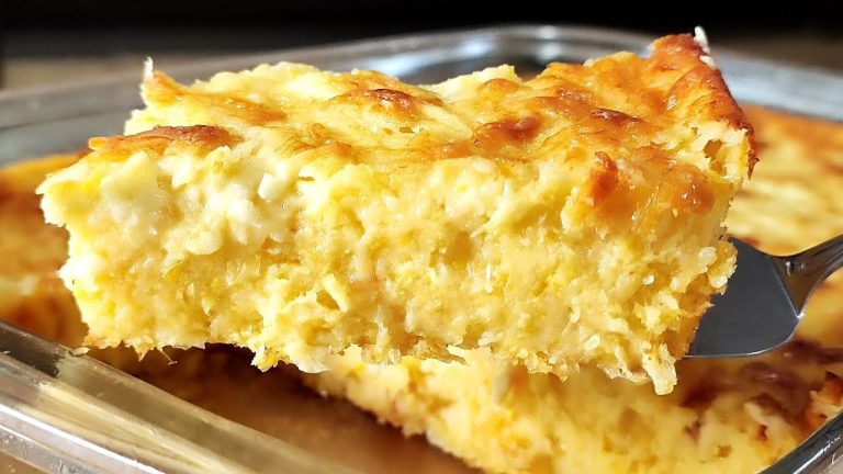 Receita de Pamonha Salgada de Forno