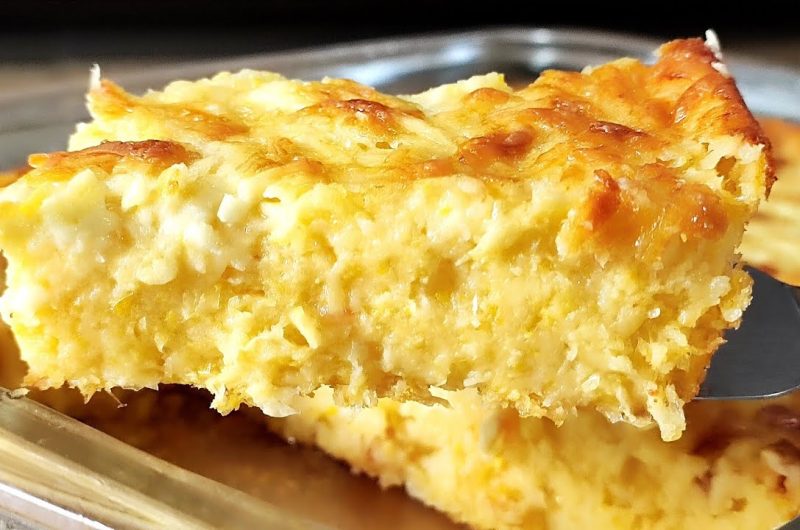 Receita de Pamonha Salgada de Forno