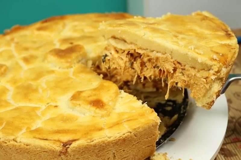 Como fazer um empadão de frango simples